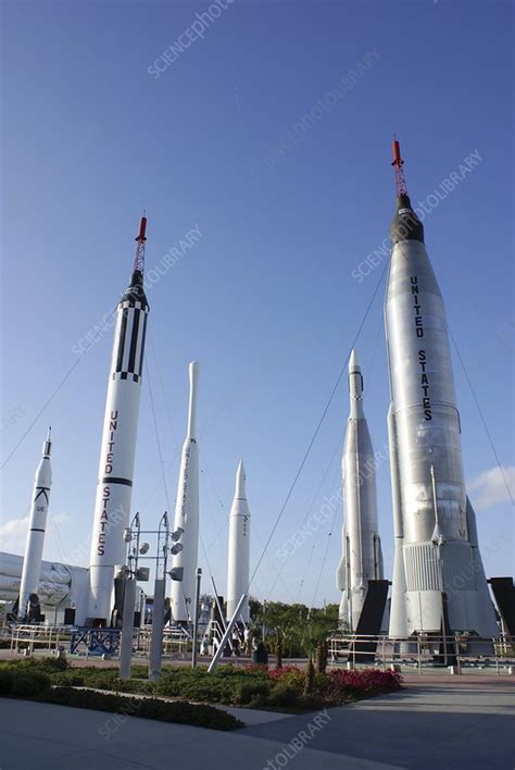 Nasa.gov brings you the latest images, videos and news from america's space agency. Kennedy Space Center Rocket Garden - Stock Image - C004/6554 - Science Photo Library