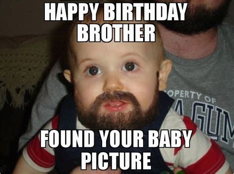 19 Hilarious Brother Birthday Meme That Make You Smile Memesboy Vrogue