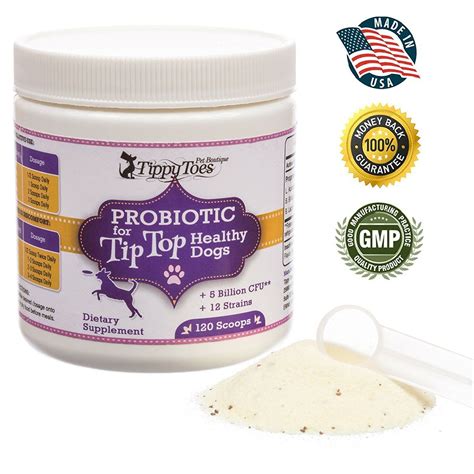 Probiotics For Dogs Powder Relieves Dog Diarrhea Bad Breath Improves