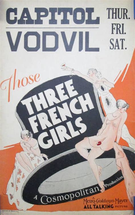 Those Three French Girls 1930