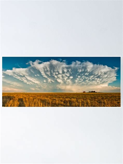 Severe Thunderstorm Healy Kansas Poster By Tbarrett86 Redbubble