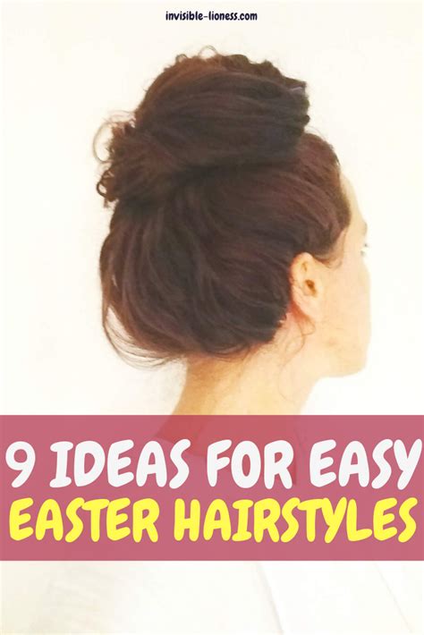 9 Tutorials For Easy And Cute Easter Hairstyles For Long Hair Easter