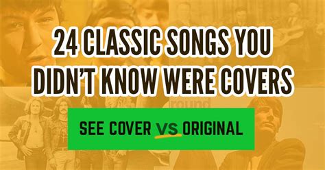 24 Classic Songs You Didn T Know Were Covers Playback Fm