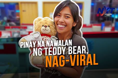Pinay Na Nawalan Ng Teddy Bear Nag Viral Abs Cbn News