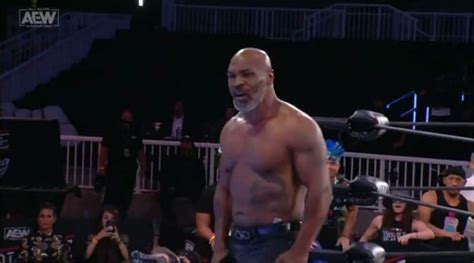 Watch Mike Tyson Scares Off WWE Hall Of Famer In AEW Sport Others