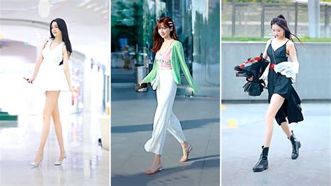 Mejores Street Fashion Tik Tok Ep02 Douyin China Chinese Girls Are