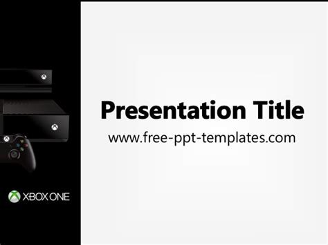 Xbox One Ppt Template