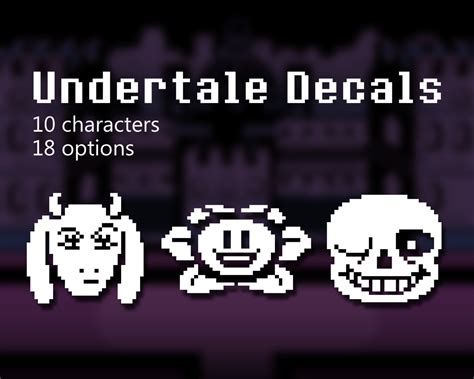 Undertale Decal Id Roblox Undertale Rp Roblox Decal Id