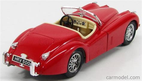Burago 1502 Scale 124 Jaguar Xk120 Roadster 1948 Red