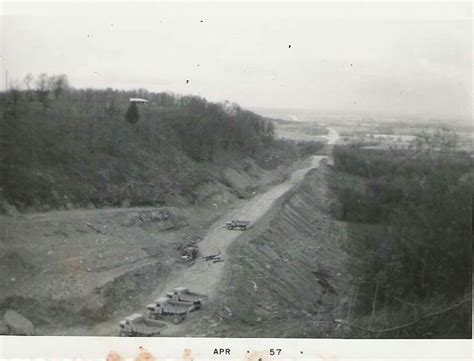 April1957 Hwy 27 Being Built At Halls Gap Stanford Ky Places Of