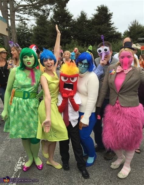 Inside Out Halloween Costumes Cute Group Halloween Costumes Halloween