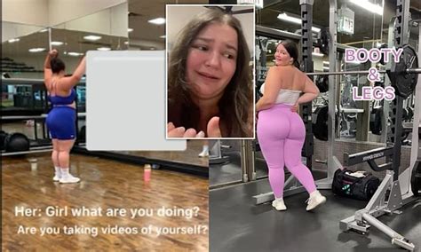 Plus Size Influencer Gets Mocked And Shamed At The Gym Daily Mail Online