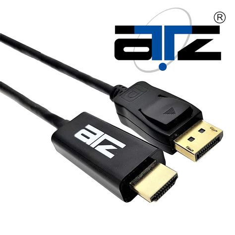 Atz Displayport V12 To Hdmi Dp To Hdmi 4k Wgold Plated Cable 2m