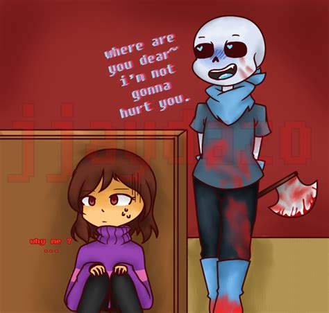 Where Are You Underswap Sans X Frisk By Jjaydazo On