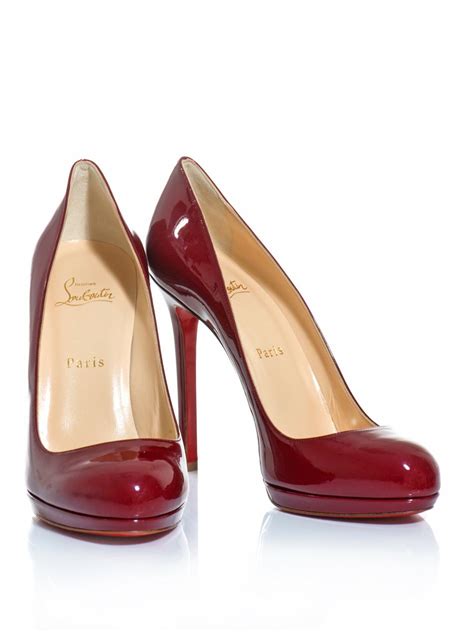 Jones new york delly heels women's patent leather red pumps size 8.5m. Christian Louboutin Neofilo 120mm Patent Leather Shoes in ...