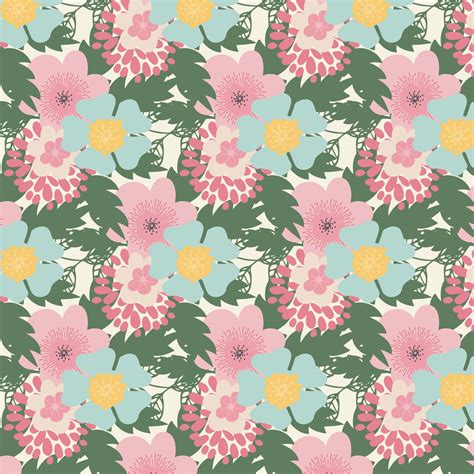 Pretty Floral Papers By Poppymoon Design Thehungryjpeg