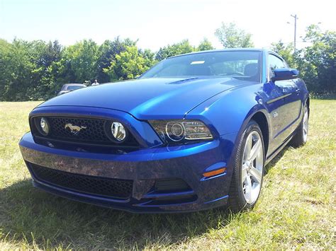 Deep Impact Blue 2013 Ford Mustang Gt Coupe