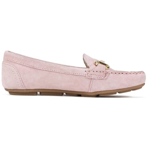 White Mountain Womens Scotch Leather Closed Toe Loafers Pink Size 50