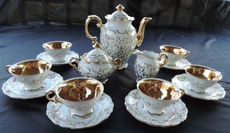 Check spelling or type a new query. PVB Haus Dresden Germany 15 Piece Tea Set White and Gold
