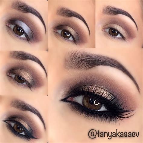 beautiful evening eye makeup look pictorial makeup tutorial smokey formal occasion stunning