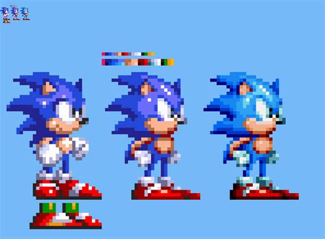 10x Converting Sonic Mania Palettes Into Sonic 3k By Abbysek On Deviantart