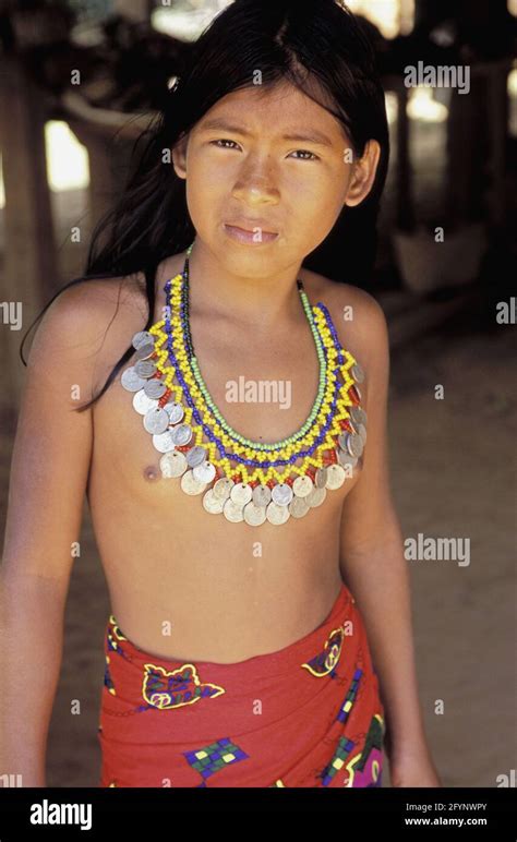 Panama Nationalpark Von Chagres Indisches Embera Stockfotografie Alamy