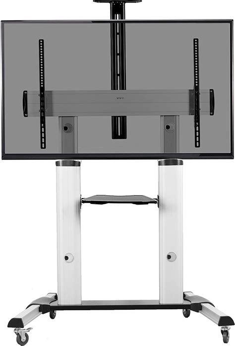 Vivo Ultra Heavy Duty Mobile 60 To 100 Inch Tv Stand Uk