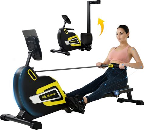 Rowing Machine Merax Foldable Magnetic Rower Machine With