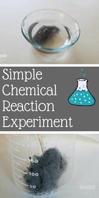 Simple Chemical Reaction Experiment Steel Wool And Vinegar Reaction