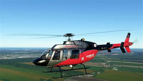 Bell 407 9n Alt V10 Msfs2020 Helicopters Mod