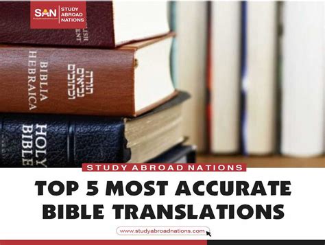 Top 5 Most Accurate Bible Translations 2022