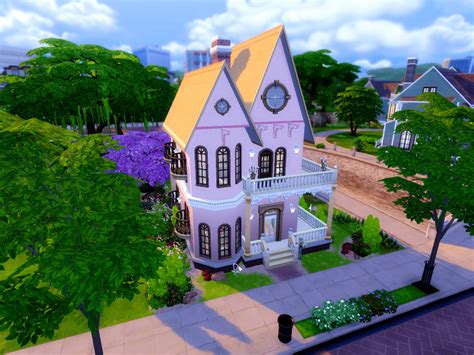 The Sims Resource Sweet Pink House