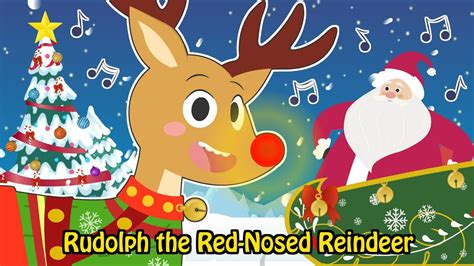 Karaoke Rudolph The Red Nosed Reindeer 🦌 Childrens Christmas Songs