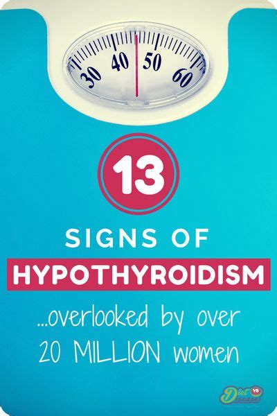 13 Signs Of An Underactive Thyroid Do You Know What To Look For