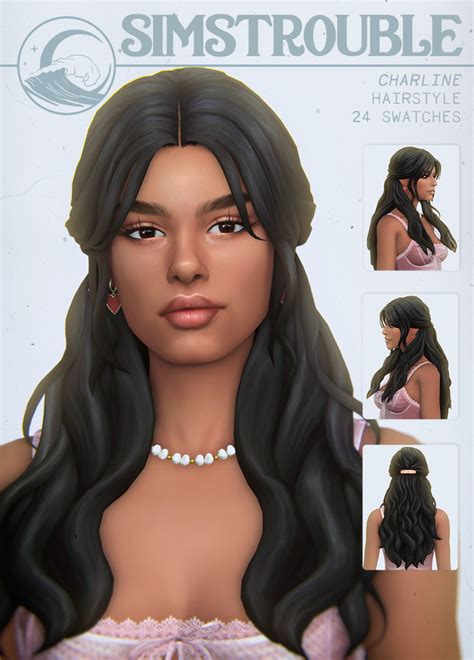 Simstrouble Maxis Match Hairstyles For The Sims 4 Patreon In 2023