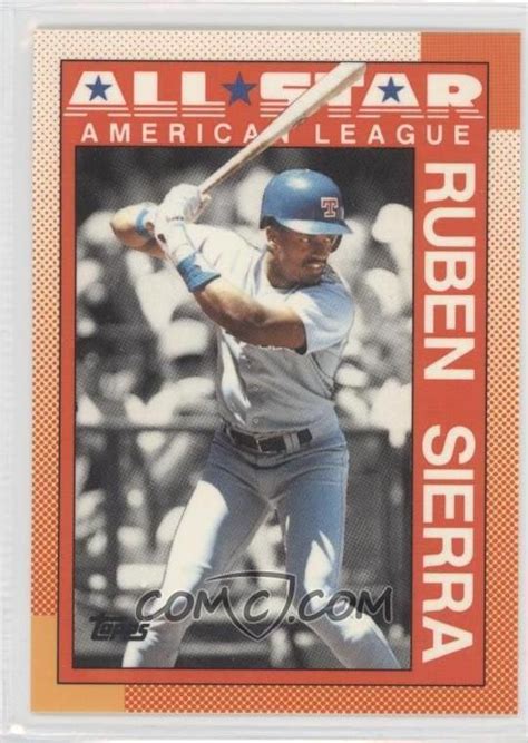 With all that in mind, we're taking a look at 10 so how did a card like this wind up taking $717,000 at auction ? 1990 Topps Baseball Cards matching: 1990 Topps 390 Ruben Sierra - COMC Card Marketplace ...