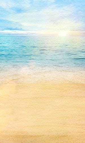 Blue Sky And Beach Style Printed Photography Studio Backdrop Wallpaper