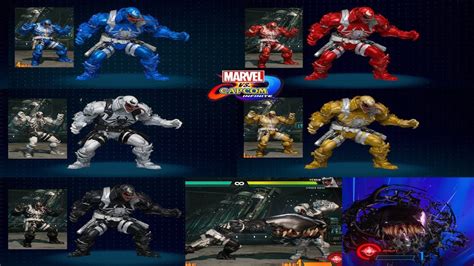 Marvel Vs Capcom Infinite Mods Armor Venom Pack Pc Only Youtube