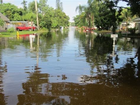 Heavy Rains Bring Flooding To Naples Area