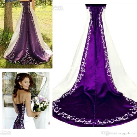 This site contains information about purple and white corset wedding dresses. Discount New Strapless White And Purple Wedding Dress ...