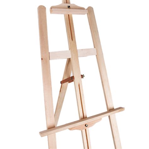 2) measure the length of the canvas of where you want the stand to go, locate. Portable Durable Artist Wood Easel Art Stand Drawing w ...