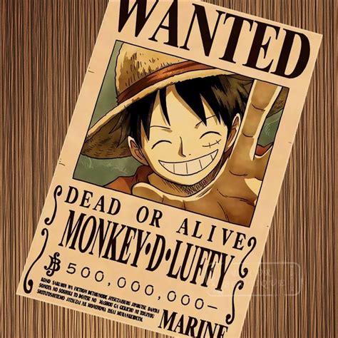 Luffy Wanted Poster Wallpapers Top Free Luffy Wanted Poster Backgrounds Wallpaperaccess
