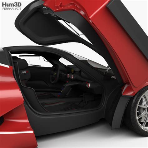 Ferrari Fxx K With Hq Interior 2015 3d Model Vehicles On Hum3d