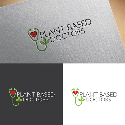 Modern Professional Doctor Logo Design For Plant Based Doctors By