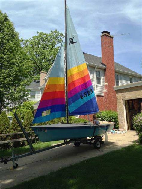 Hobie Holder 14 Mkii 1988 Chicago Illinois Sailboat For Sale From