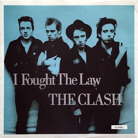 The Clash I Fought The Law Vinyl 7 45 Rpm Single Discogs