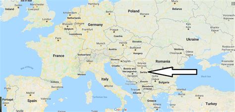 Where Is Serbia Located In The World Serbia Map Where Is Map
