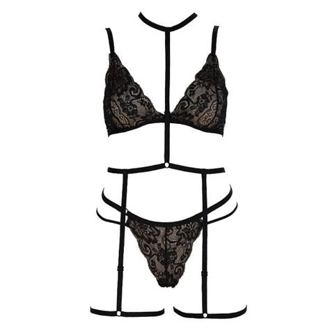 Muse Soft Cup Lingerie Set Black Lingerie Outlet Store