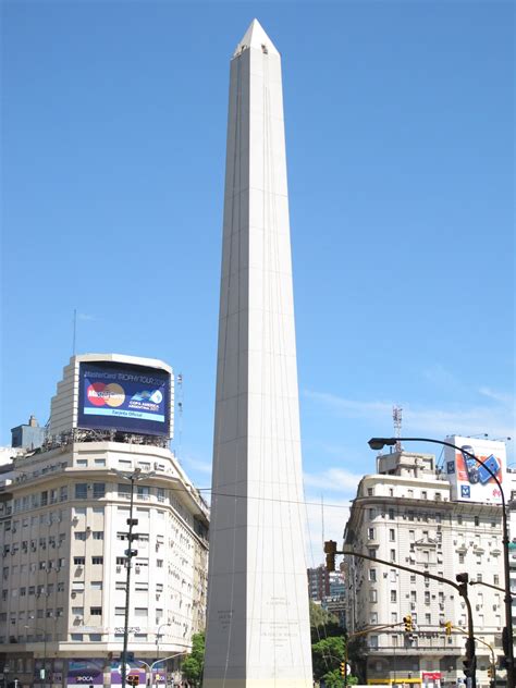 Edificios Y Monumentos De Buenos Aires Obelisco De Buenos Aires