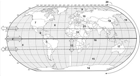 World Map Study Set 1 Updated Diagram Quizlet